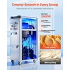 image:imageVEVOR Commercial Ice Cream Machine 1400W 2053 Gph Hard Serve Ice Cream Maker with LED Display Screen Auto ShutOff Timer One Flavors Perfect for Restaurants Snack bar SupermarketsSilver