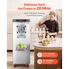 image:imageVEVOR Commercial Ice Cream Machine 1400W 2053 Gph Hard Serve Ice Cream Maker with LED Display Screen Auto ShutOff Timer One Flavors Perfect for Restaurants Snack bar SupermarketsSilver