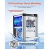 image:imageVEVOR Commercial Ice Cream Machine 1400W 2053 Gph Hard Serve Ice Cream Maker with LED Display Screen Auto ShutOff Timer One Flavors Perfect for Restaurants Snack bar SupermarketsSilver