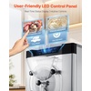 image:imageVEVOR Commercial Ice Cream Machine 1400W 2053 Gph Hard Serve Ice Cream Maker with LED Display Screen Auto ShutOff Timer One Flavors Perfect for Restaurants Snack bar SupermarketsSilver