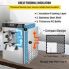 image:imageVEVOR Commercial Ice Cream Machine 1400W 2053 Gph Hard Serve Ice Cream Maker with LED Display Screen Auto ShutOff Timer One Flavors Perfect for Restaurants Snack bar SupermarketsSilver