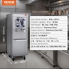 image:imageVEVOR Commercial Ice Cream Machine 1400W 2053 Gph Hard Serve Ice Cream Maker with LED Display Screen Auto ShutOff Timer One Flavors Perfect for Restaurants Snack bar SupermarketsSilver