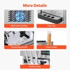 image:imageVEVOR Commercial Ice Cream Machine 21 QTH Yield Soft Serve Ice Cream MakerCountertop 3 Flavors Basic ModelLCD