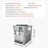 image:imageVEVOR Commercial Ice Cream Machine 21 QTH Yield Soft Serve Ice Cream MakerCountertop 3 Flavors Basic ModelLCD