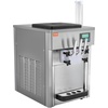 image:imageVEVOR Commercial Ice Cream Machine 21 QTH Yield Soft Serve Ice Cream MakerCountertop 3 Flavors Basic ModelLCD