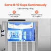 image:imageVEVOR Commercial Ice Cream Machine 21 QTH Yield Soft Serve Ice Cream MakerCountertop 3 Flavors Basic ModelLCD