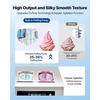 image:imageVEVOR Commercial Ice Cream Machine 21 QTH Yield Soft Serve Ice Cream MakerCountertop 3 Flavors Flagship Model2026
