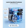 image:imageVEVOR Commercial Ice Cream Machine 21 QTH Yield Soft Serve Ice Cream MakerCountertop 3 Flavors Flagship Model2026