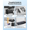 image:imageVEVOR Commercial Ice Cream Machine 21 QTH Yield Soft Serve Ice Cream MakerVertical 3 Flavors Basic Model2026