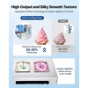 image:imageVEVOR Commercial Ice Cream Machine 21 QTH Yield Soft Serve Ice Cream MakerVertical 3 Flavors Flagship ModelNew