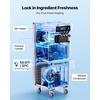 image:imageVEVOR Commercial Ice Cream Machine 21 QTH Yield Soft Serve Ice Cream MakerVertical 3 Flavors Flagship ModelNew