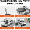 image:imageVEVOR Commercial Waffle Maker 30 Pcs Electric Stainless Steel1 Pc Cone