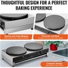 image:imageVEVOR Commercial Waffle Maker 30 Pcs Electric Stainless Steel2 Pcs