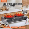 image:imageVEVOR Commercial Waffle Maker 30 Pcs Electric Stainless Steel2 Pcs