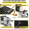 image:imageVEVOR Commercial Waffle Maker 30 Pcs Electric Stainless Steel42 Pcs