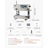 image:imageVEVOR Continuous Bag Band Sealing Machine 024047 in612 mm Seal Width Vertical Band Sealer Machine with Digital Temperature Control Stainless Steel Bag Sealer for 00208 mm Plastic Bags FilmsCounting
