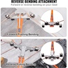 image:imageVEVOR Copper Pipe Bender 7 Colorful Dies 1478 inch 90 Degrees Forward and Reverse Bending 622 mm for Copper amp Aluminum Tubes with Reverse Bend AttachmentOrange