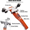 image:imageVEVOR Copper Pipe Bender 7 Colorful Dies 1478 inch 90 Degrees Forward and Reverse Bending 622 mm for Copper amp Aluminum Tubes with Reverse Bend AttachmentOrange