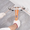 image:imageVEVOR Copper Pipe Bender 7 Colorful Dies 1478 inch 90 Degrees Forward and Reverse Bending 622 mm for Copper amp Aluminum Tubes with Reverse Bend AttachmentOrange