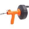 image:imageVEVOR Drain Auger 25Ft Plumbing Snake Auto Feed Plumbers Snake with Drill Attachment Pipe Snake Drain Clog Remover for Kitchen Bathroom Shower Sink with Protective Hose and GlovesAutoFeed