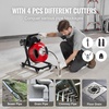 image:imageVEVOR Drain Cleaner Machine 100 FT x 12 Inch with Adjustable Drum Angle50 FT x 12 Manual Feed