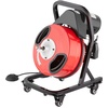 image:imageVEVOR Drain Cleaner Machine 100 FT x 12 Inch with Adjustable Drum Angle50 FT x 12 Manual Feed