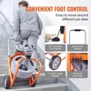 image:imageVEVOR Drain Cleaner Machine 100 FT x 12 Inch with Adjustable Drum Angle75 FT x 38