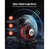image:imageVEVOR Drain Cleaner Machine 100FT x 38 Inch Auto Feed Sewer Snake Auger on Wheels 370W Portable Drain Cleaning Machine with 8 Cutters amp Airactivated Foot Switch for 2 to 4 Pipes75 FT x 12