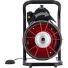 image:imageVEVOR Drain Cleaner Machine 100FT x 38 Inch Auto Feed Sewer Snake Auger on Wheels 370W Portable Drain Cleaning Machine with 8 Cutters amp Airactivated Foot Switch for 2 to 4 Pipes50 FT x 12