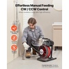image:imageVEVOR Drain Cleaner Machine 100FT x 38 Inch Auto Feed Sewer Snake Auger on Wheels 370W Portable Drain Cleaning Machine with 8 Cutters amp Airactivated Foot Switch for 2 to 4 Pipes75 FT x 38