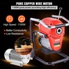 image:imageVEVOR Drain Cleaner Machine 120FT x 58 Inch 370W Electric Sewer Snake Auger Manual Feed  with 2 Sectional Steel Cables120 x 58 and 23 x 38 7 Cutters and CWCCW Control for 16 to 4 Pipes120Ft x 65Inch  6 Cutters