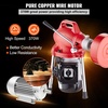 image:imageVEVOR Drain Cleaner Machine 120FT x 58 Inch 370W Electric Sewer Snake Auger Manual Feed  with 2 Sectional Steel Cables120 x 58 and 23 x 38 7 Cutters and CWCCW Control for 16 to 4 Pipes120Ft x 58Inch  7 Cutters