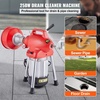 image:imageVEVOR Drain Cleaner Machine 120FT x 58 Inch 370W Electric Sewer Snake Auger Manual Feed  with 2 Sectional Steel Cables120 x 58 and 23 x 38 7 Cutters and CWCCW Control for 16 to 4 Pipes66Ft x 58Inch  7 Cutters