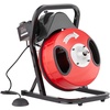 image:imageVEVOR Drain Cleaner Machine 50FT x 12 Inch Manual Feed Sewer Snake Auger  with 4 Cutters amp Airactivated Foot Switch for 2 to 4 Pipes50 FT x 12