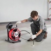 image:imageVEVOR Drain Cleaner Machine 50FT x 12 Inch Manual Feed Sewer Snake Auger  with 4 Cutters amp Airactivated Foot Switch for 2 to 4 Pipes50 FT x 12 Upgraded Version