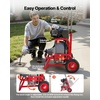 image:imageVEVOR Drain Cleaner Machine 75 FT x 12 Inch Sewer Snake Auger on Wheels Manual Feed Drain Cleaning Machine with Adjustable Drum Angle 6 Cutters amp Airactivated Foot Switch for 2 to 6 Pipes75 FT x 12 with Adjustable Drum Angle