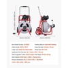 image:imageVEVOR Drain Cleaner Machine 75 FT x 38 Inch Auto Feed Sewer Snake Drain Auger on Wheels Portable Drain Cleaning Machine with 8 Cutters amp AirActivated Foot Switch for 2 to 4 Pipes100 FT x 12