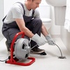 image:imageVEVOR Drain Cleaner Machine 75 FT x 38 Inch Sewer Snake Auger Manual Feed on Wheels Portable Drain Cleaning Machine with 6 Cutters amp Airactivated Foot Switch for 2 to 4 Pipes50 FT x 516