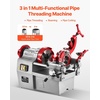 image:imageVEVOR Electric Pipe Threader Machine 750W 28RPM Threading Cutting Machine 12 to 2 inch Pipes Threading Cutter Tool with Foot Pedal for Plumbing Automotive Repairs Metalworking12  2