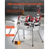 image:imageVEVOR Electric Pipe Threader Machine 750W 28RPM Threading Cutting Machine 12 to 2 inch Pipes Threading Cutter Tool with Foot Pedal for Plumbing Automotive Repairs Metalworking12  4