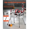 image:imageVEVOR Electric Pipe Threader Machine 750W 28RPM Threading Cutting Machine 12 to 2 inch Pipes Threading Cutter Tool with Foot Pedal for Plumbing Automotive Repairs Metalworking12  2