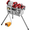 image:imageVEVOR Electric Pipe Threader Machine 750W 28RPM Threading Cutting Machine 12 to 2 inch Pipes Threading Cutter Tool with Foot Pedal for Plumbing Automotive Repairs Metalworking12  2