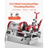 image:imageVEVOR Electric Pipe Threader Machine 750W 28RPM Threading Cutting Machine 12 to 2 inch Pipes Threading Cutter Tool with Foot Pedal for Plumbing Automotive Repairs Metalworking12  4