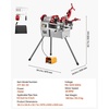 image:imageVEVOR Electric Pipe Threader Machine 750W 28RPM Threading Cutting Machine 12 to 2 inch Pipes Threading Cutter Tool with Foot Pedal for Plumbing Automotive Repairs Metalworking12  2