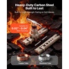 image:imageVEVOR Flaring Tool HVAC 45 Eccentric Single Flaring Tool for 1434 amp 619mm Copper Aluminum Tubes  with Metric amp SAE Clamps Tube Cutter amp Toolbox for Refrigeration Air Conditioner RepairSAE  Metric Sizes