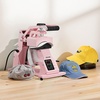 image:imageVEVOR Hat Heat Press Machine with 2 Interchangeable Platens and Caps Stretcher Precise Temperature amp Time Control Heat Press for Hats and Caps for HTV Iron On and Sublimation Projects WhitePink