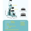 image:imageVEVOR Hat Heat Press Machine with 2 Interchangeable Platens and Caps Stretcher Precise Temperature amp Time Control Heat Press for Hats and Caps for HTV Iron On and Sublimation Projects WhiteGreen