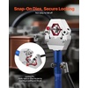 image:imageVEVOR Hydraulic Hose Crimper HydraKrimp AC Hose Crimper Kit with 7 Dies SnapOn Integral Manual Hydraulic AC Hoses Crimping Tool for Automotive amp Air Conditioning Repair  with Carrying CaseStandard
