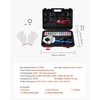 image:imageVEVOR Hydraulic Hose Crimper HydraKrimp AC Hose Crimper Kit with 7 Dies SnapOn Integral Manual Hydraulic AC Hoses Crimping Tool for Automotive amp Air Conditioning Repair  with Carrying CaseStandard