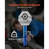 image:imageVEVOR Hydraulic Hose Crimper HydraKrimp AC Hose Crimper Kit with 7 Dies SnapOn Integral Manual Hydraulic AC Hoses Crimping Tool for Automotive amp Air Conditioning Repair  with Carrying CaseStandard